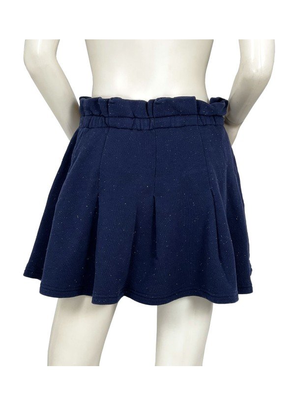 Falda Something Navy